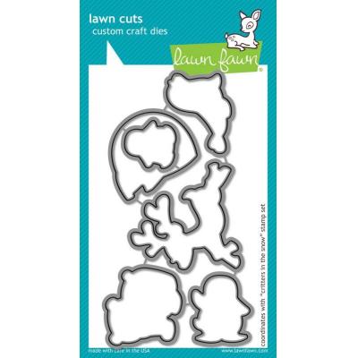 Lawn Fawn  Critters Outline-Stanzen In the Snow